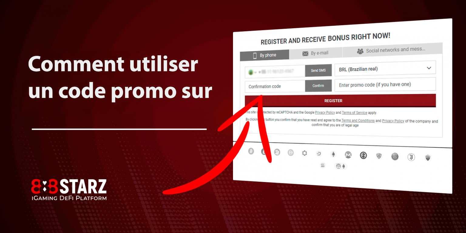 Comment utiliser un code promotionnel sur 888STARZ aujourd'hui. 